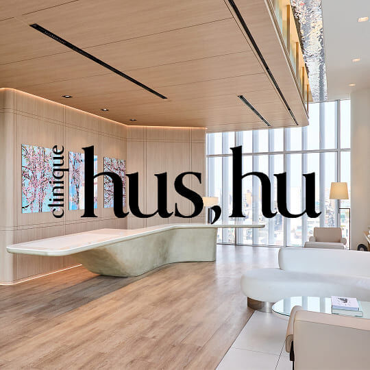 Wetenschappelijke samenwerking met HUS, Hu Clinic Seoul, om hoogwaardige huidverzorging en dermatologische expertise te garanderen.